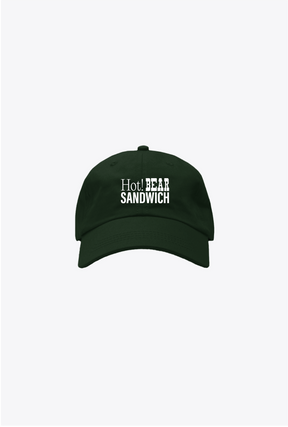 P/C x BEAR Steak Sandwiches Ad Dad Cap - Waldgrün