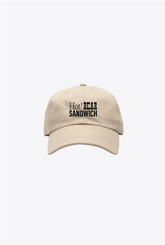 P/C x BEAR Steak Sandwiches Ad Dad Cap - Elfenbein