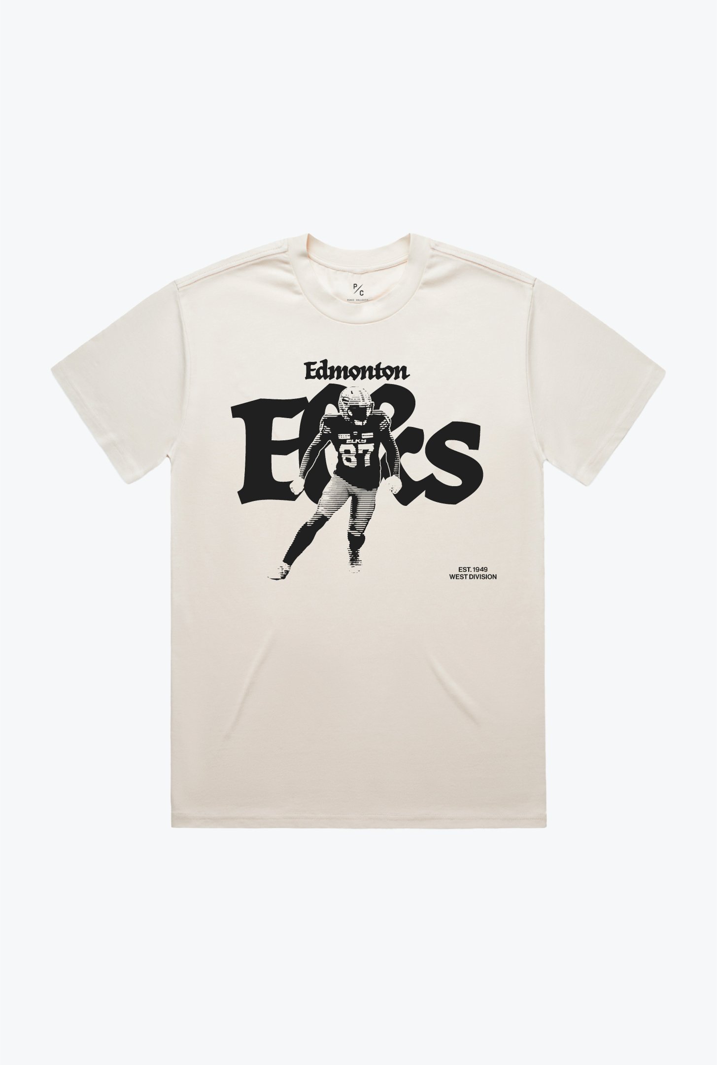 Edmonton Elks Classic T-Shirt - Ivory