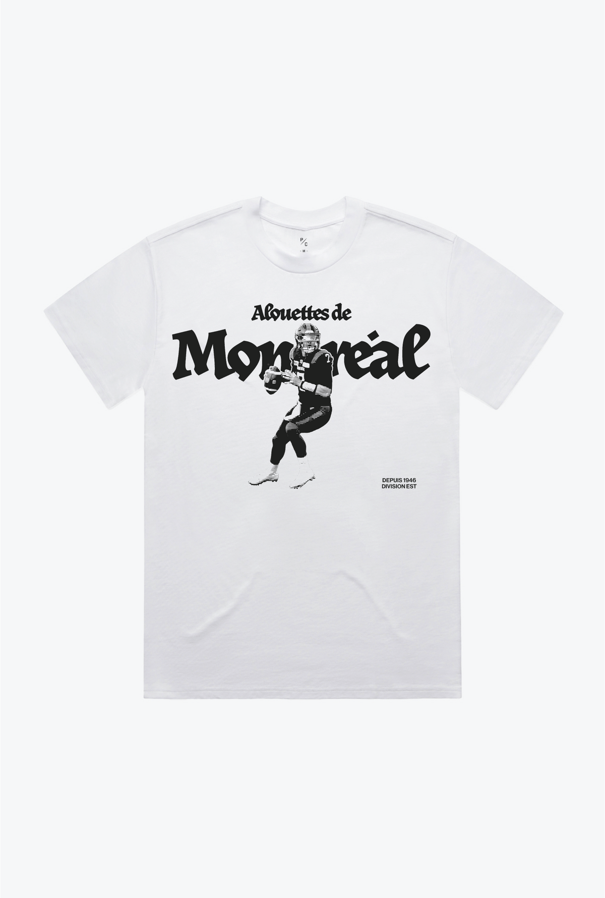 Montreal Alouettes Klassisches T-Shirt - Weiß