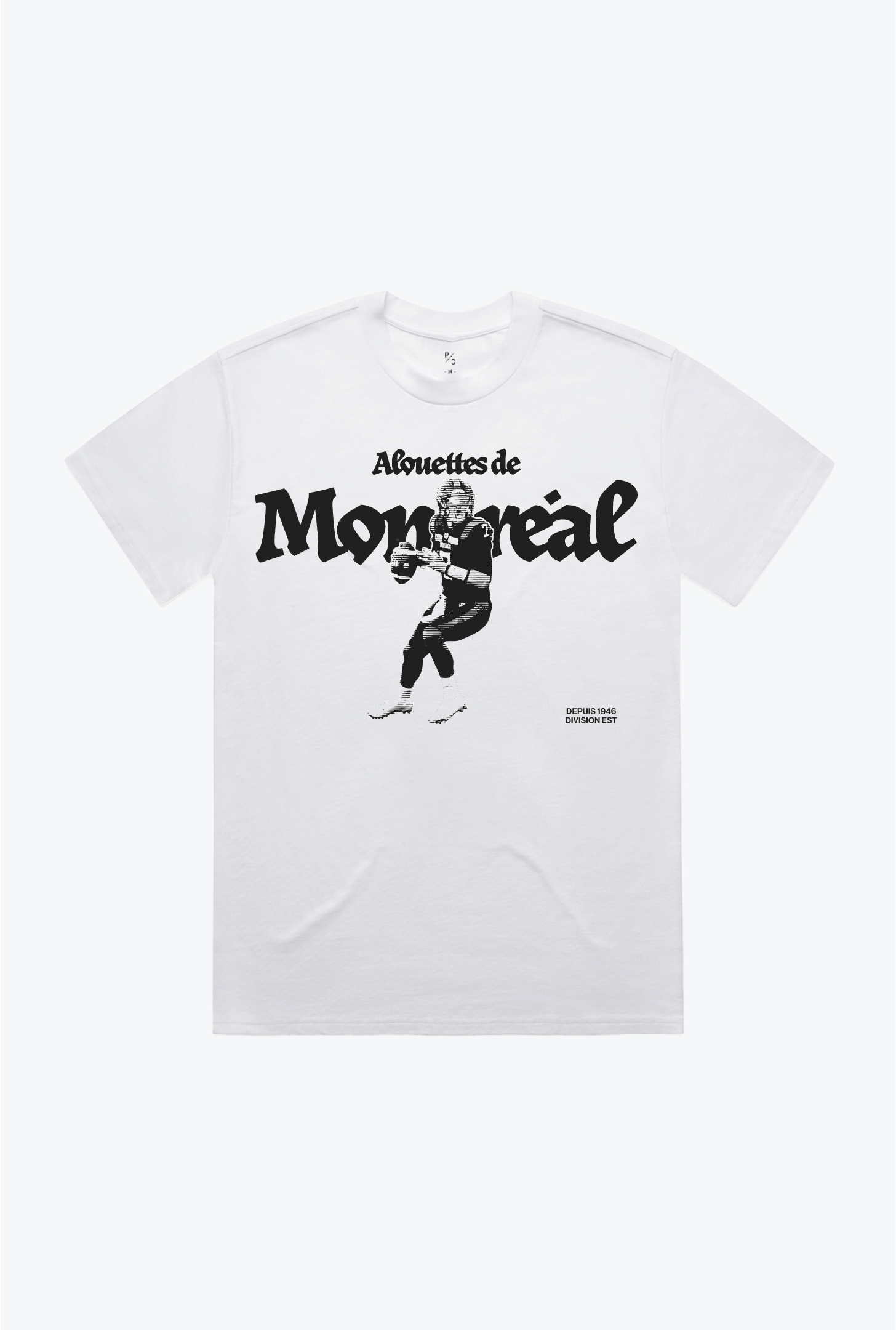 T-shirt classique des Alouettes de Montréal - Blanc