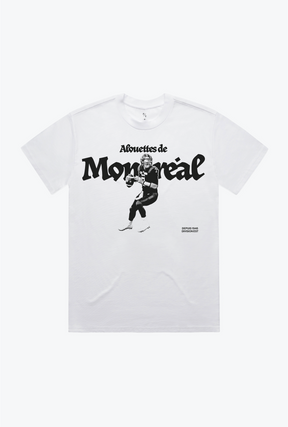 T-shirt classique des Alouettes de Montréal - Blanc