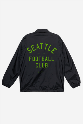 Seattle Sounders FC Coach Jacket - Black