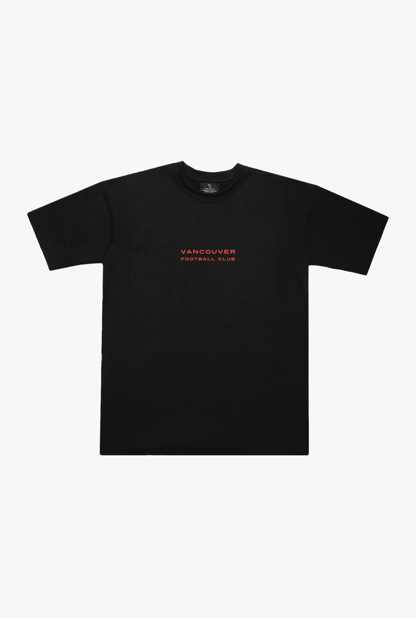 Vancouver FC Heavyweight T-Shirt - Black