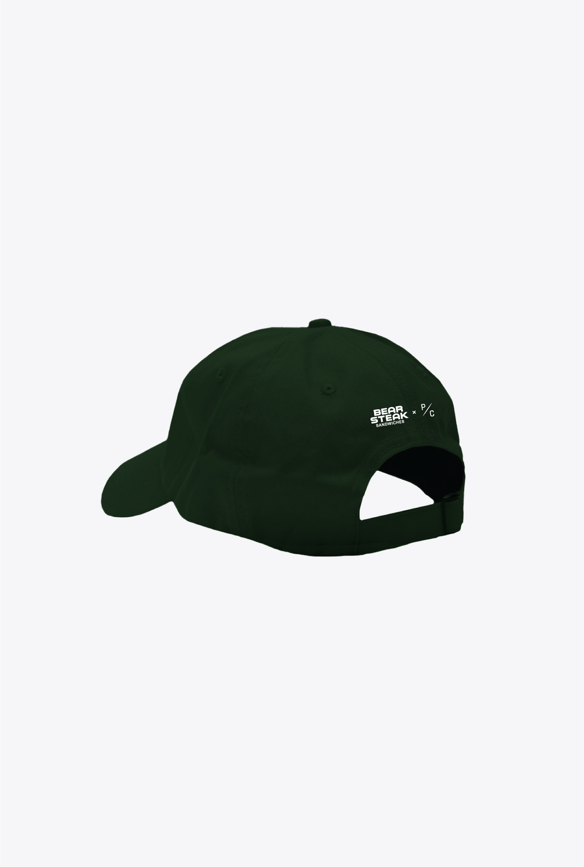 P/C x BEAR Steak Sandwiches Ad Dad Cap - Forest Green