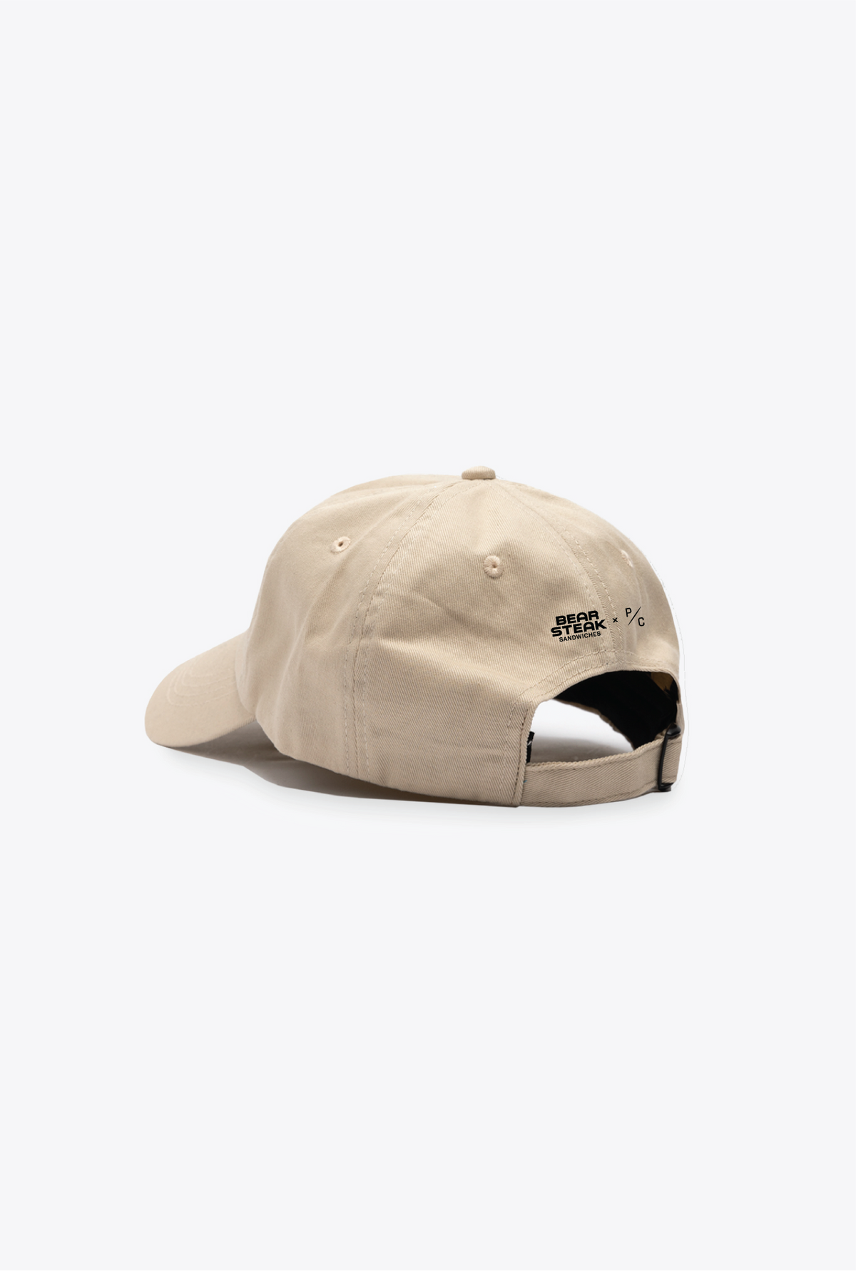 P/C x BEAR Steak Sandwiches Ad Dad Cap - Ivory