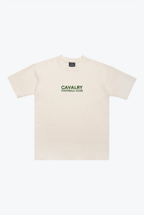 Cavalry FC Heavyweight T-Shirt - Ivory