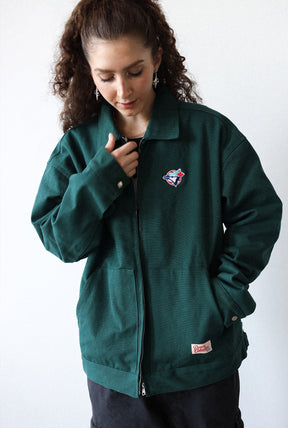 Toronto Blue Jays '92/'93 Champions Work Jacket - Green