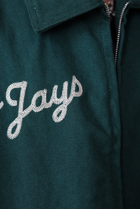 Toronto Blue Jays '92/'93 Champions Work Jacket - Green