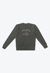 Nova Scotia Sketch Pigment Dye Crewneck - Black