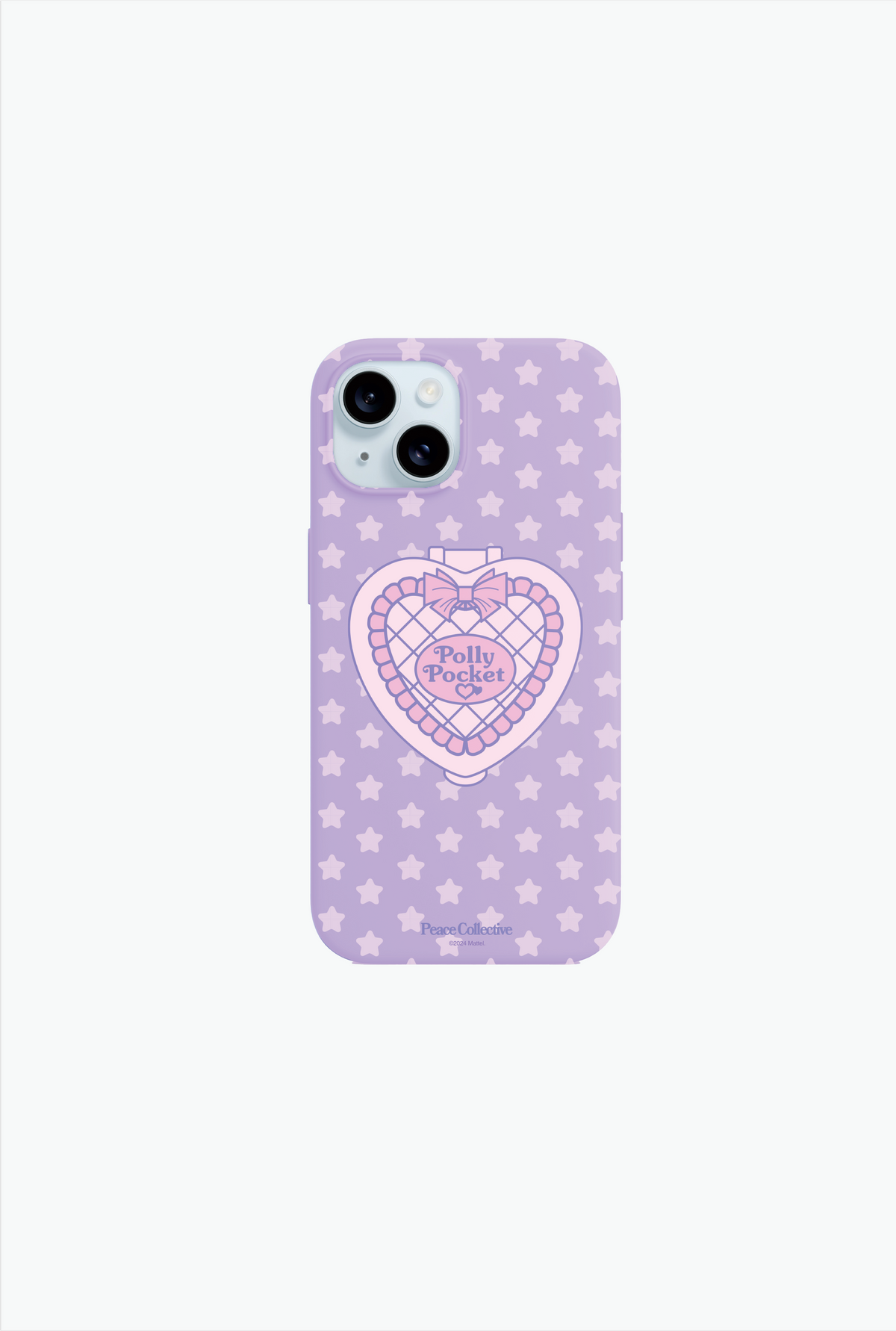 Coque pour iPhone avec strass Polly Pocket™ x P/C - Violet