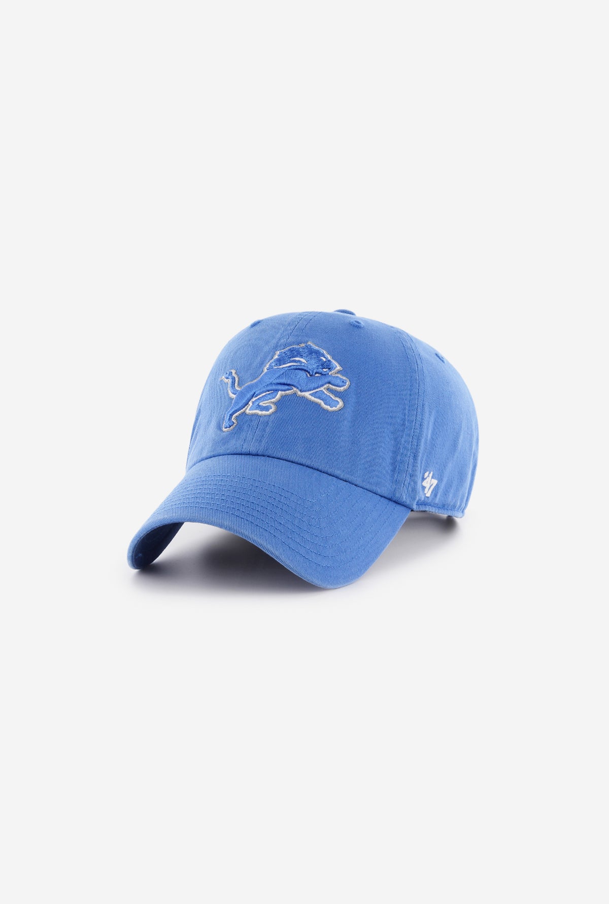 Detroit Lions Clean Up Cap - Blue