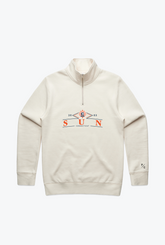 Connecticut Sun Quarter Zip - Ivory