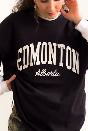 Edmonton Tourist T-Shirt - Black