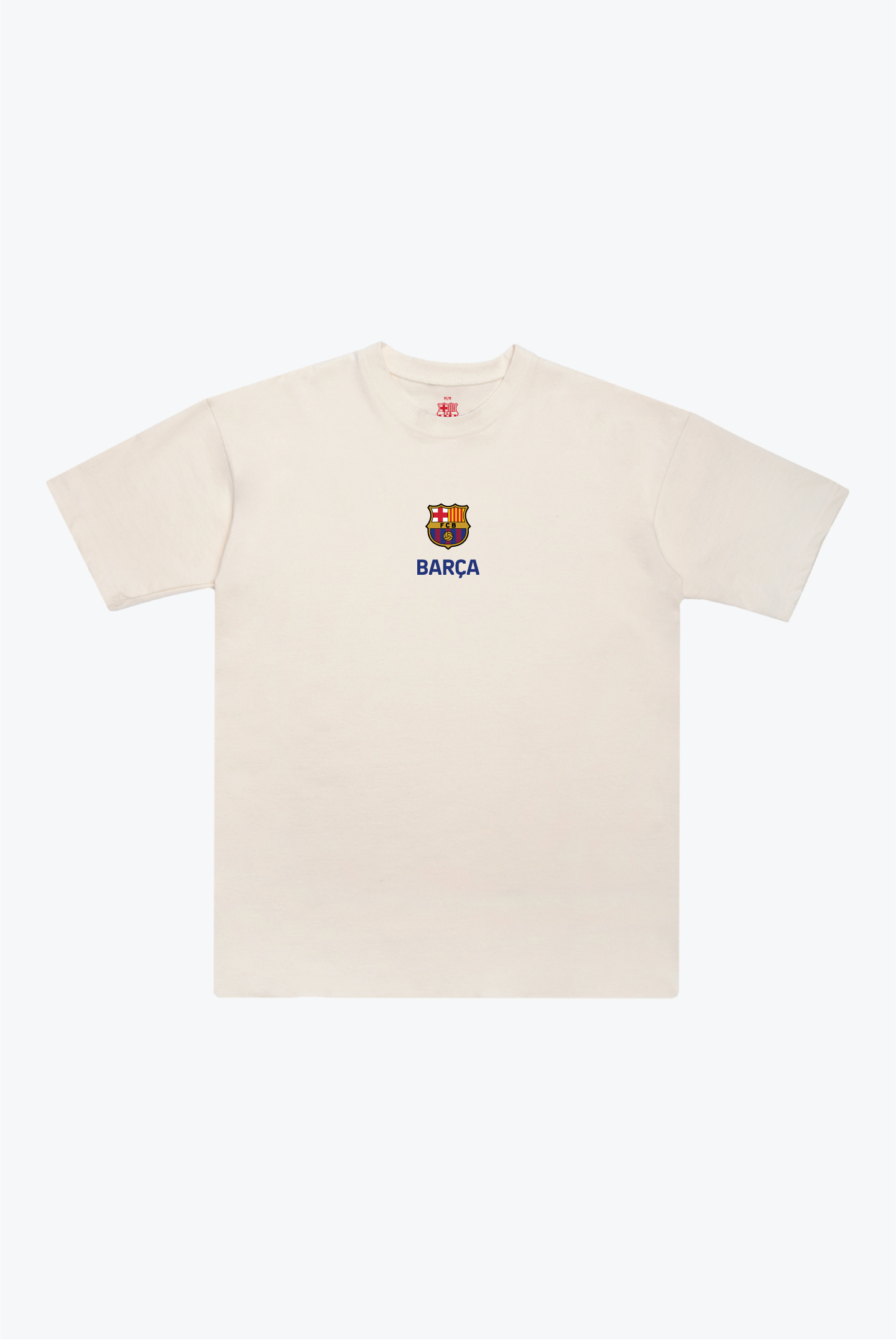 FC Barcelona Heavyweight T-Shirt - Ivory