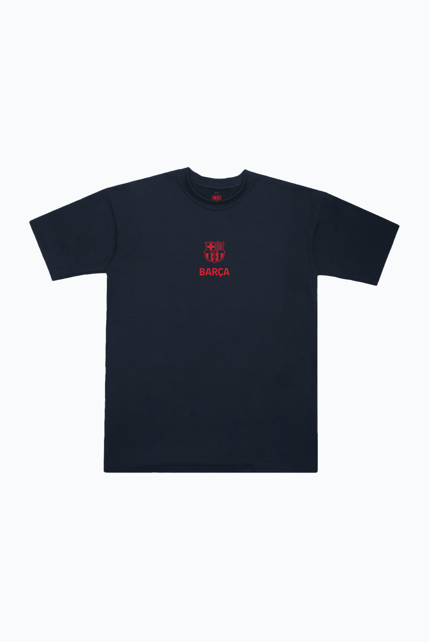 FC Barcelona Heavyweight T-Shirt - Navy