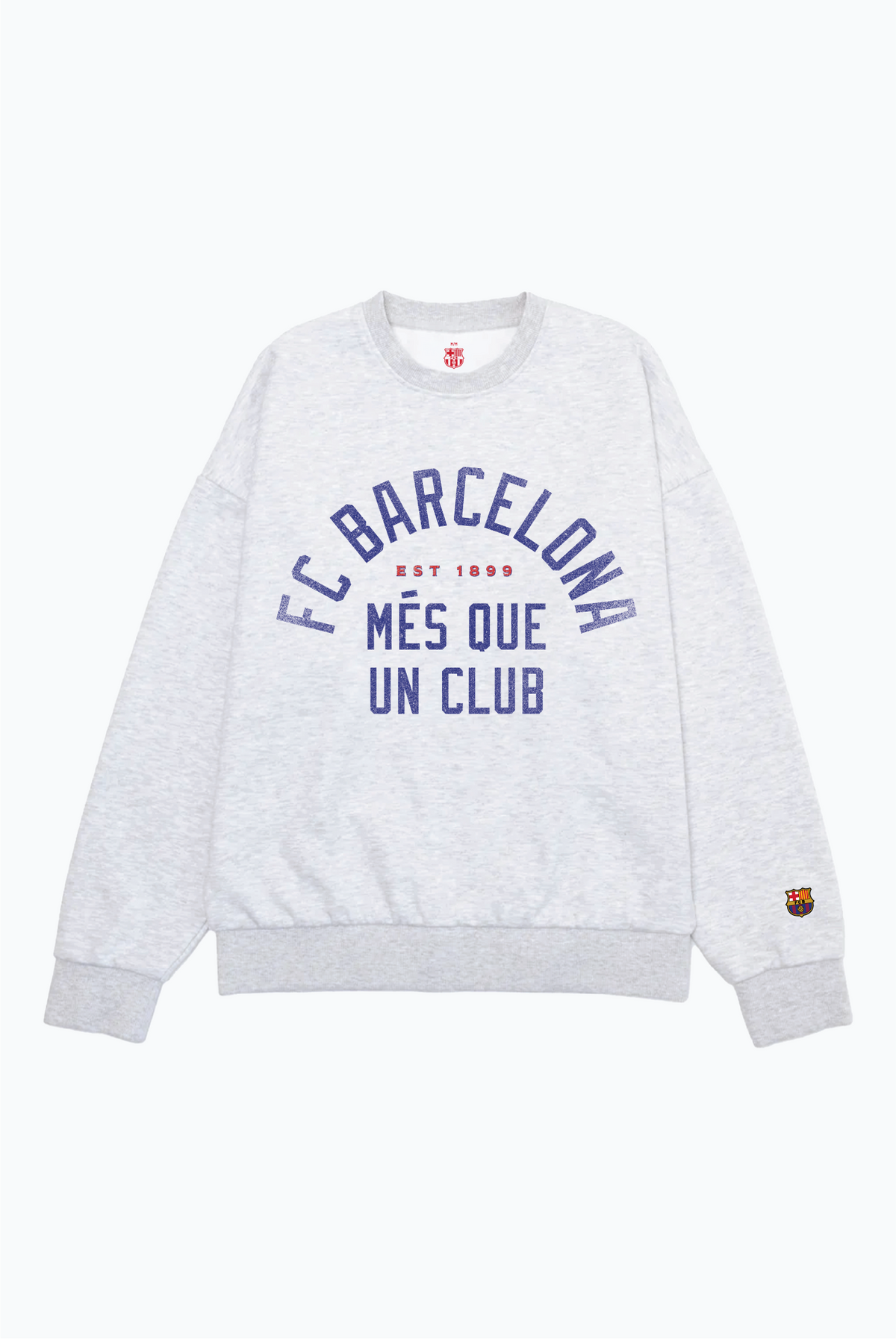 Sweat à capuche FC Barcelona SuperHeavy™️ - Cendre