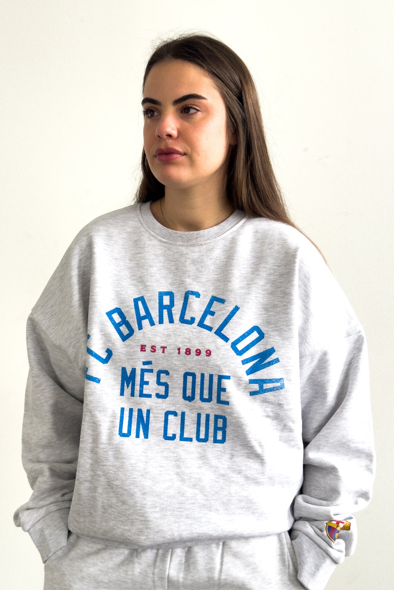 FC Barcelona SuperHeavy™️ Crewneck - Ash