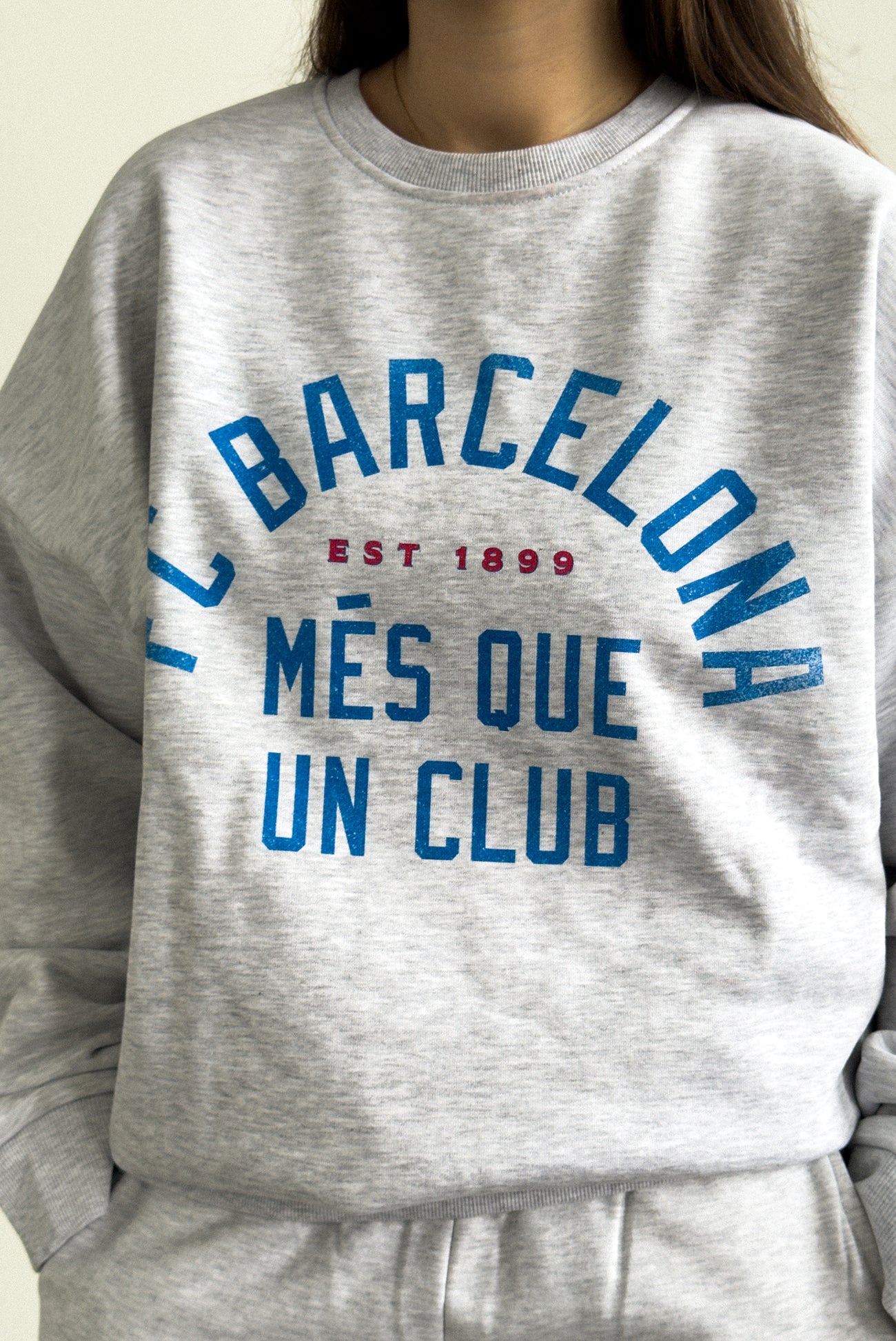 FC Barcelona SuperHeavy™️ Crewneck - Ash