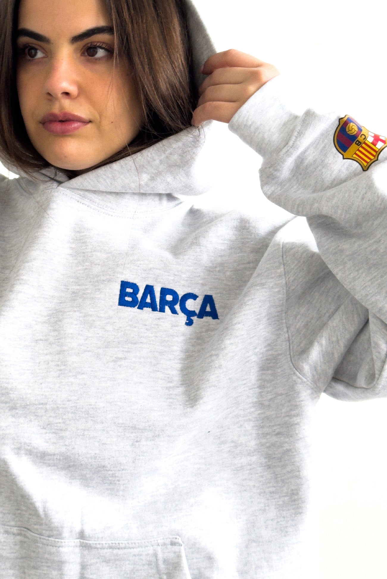 FC Barcelona SuperHeavy™️ Hoodie - Ash