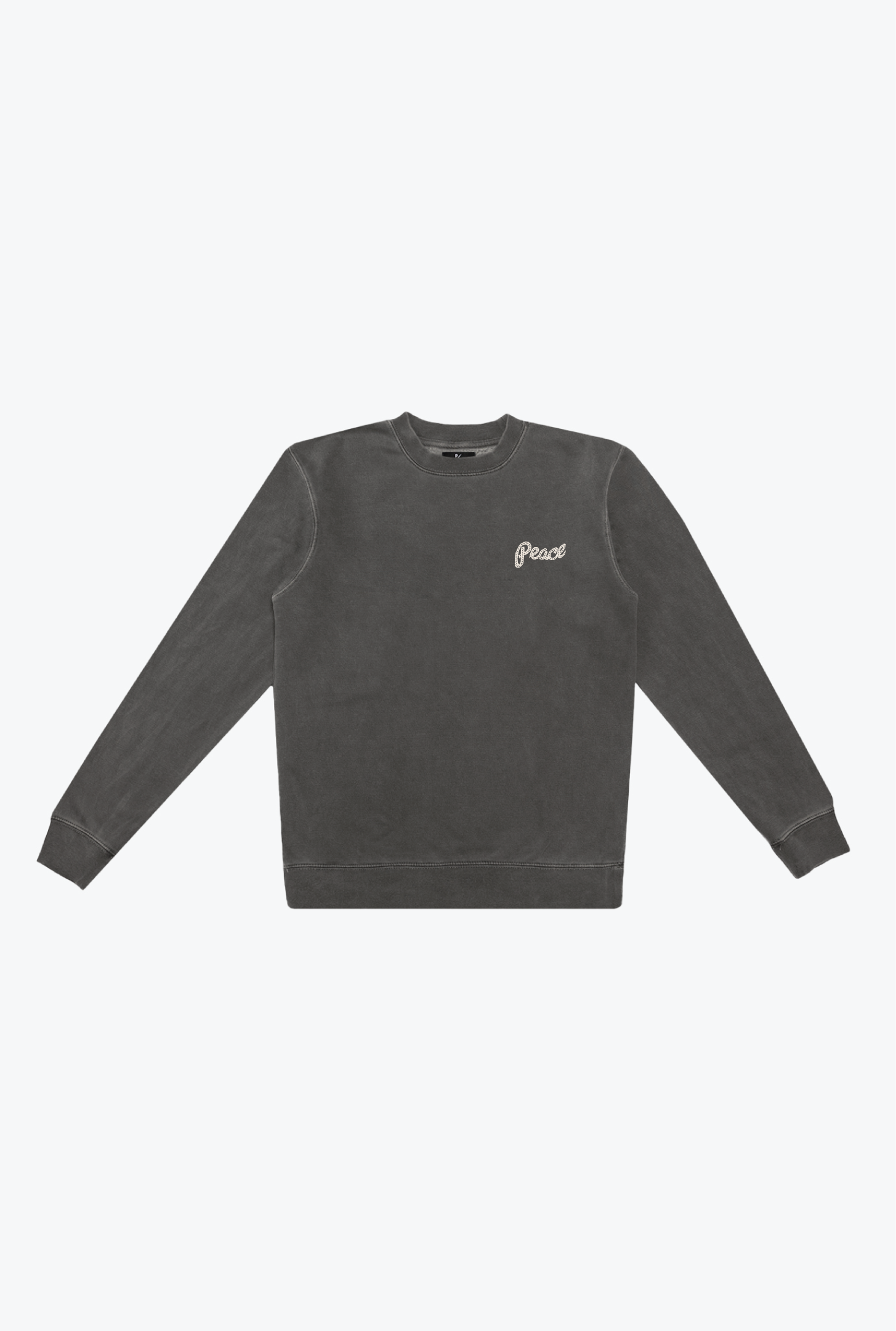 Peace Collective Western Pigment Dye Crewneck - Black