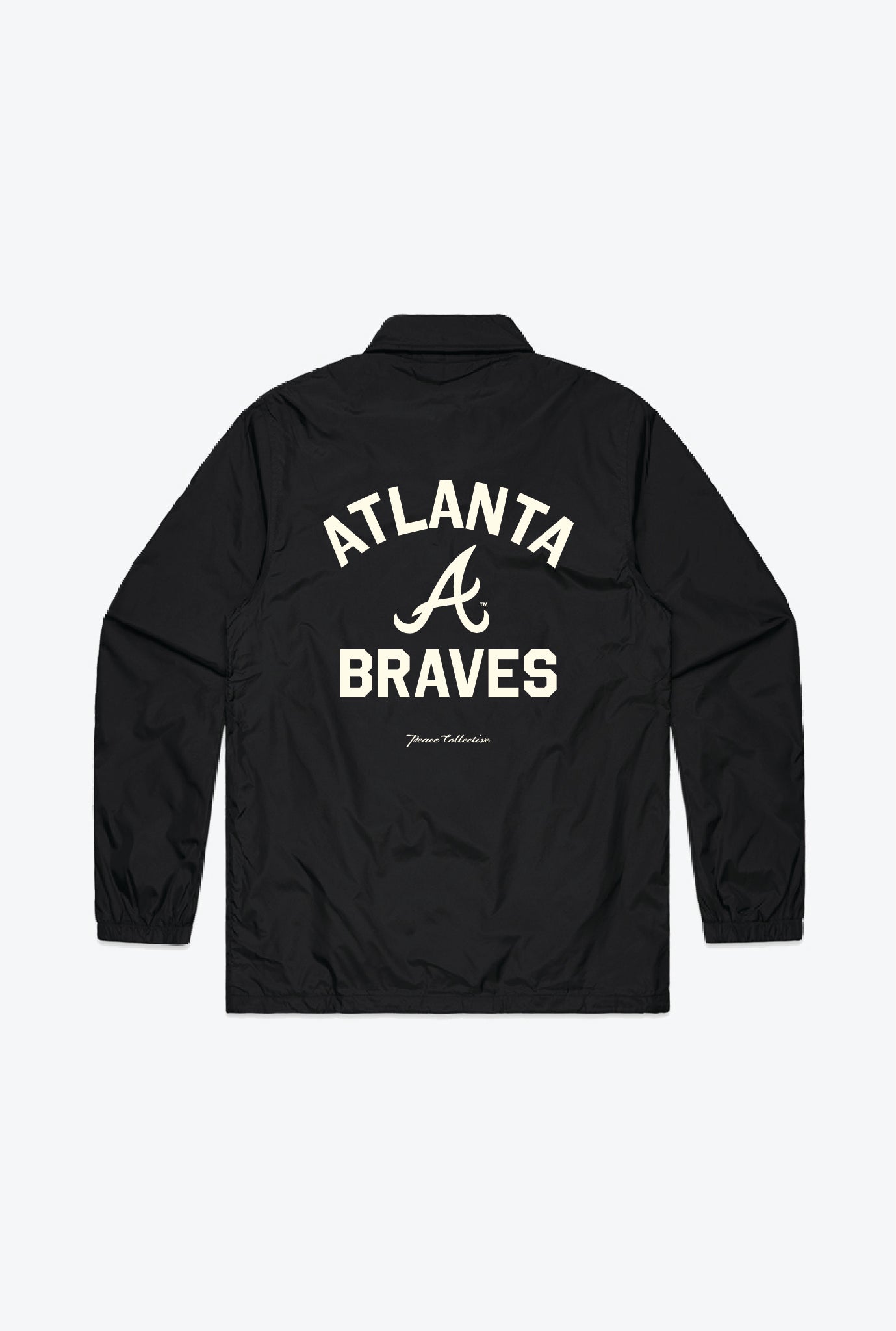 Atlanta Braves Coach Jacket - Black