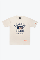 Chicago Bears Athletic Club Heavyweight T-Shirt - Ivory