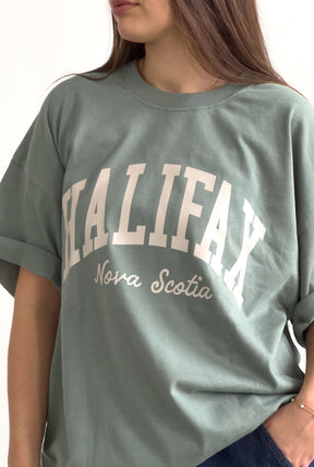 Halifax Tourist T-Shirt - Eucalyptus