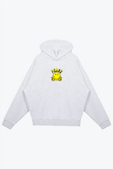 P/C x Smiley Peace Sign Heavyweight Hoodie - Ash