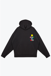 P/C x Smiley Peace of Mind Heavyweight Hoodie - Black