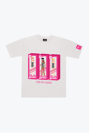 T-shirt graphique épais Barbie One Of A Kind - Blanc