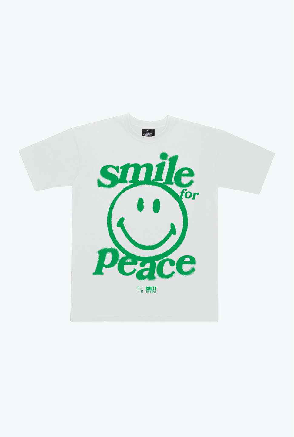 P/C x Smiley Heavyweight T-Shirt - White