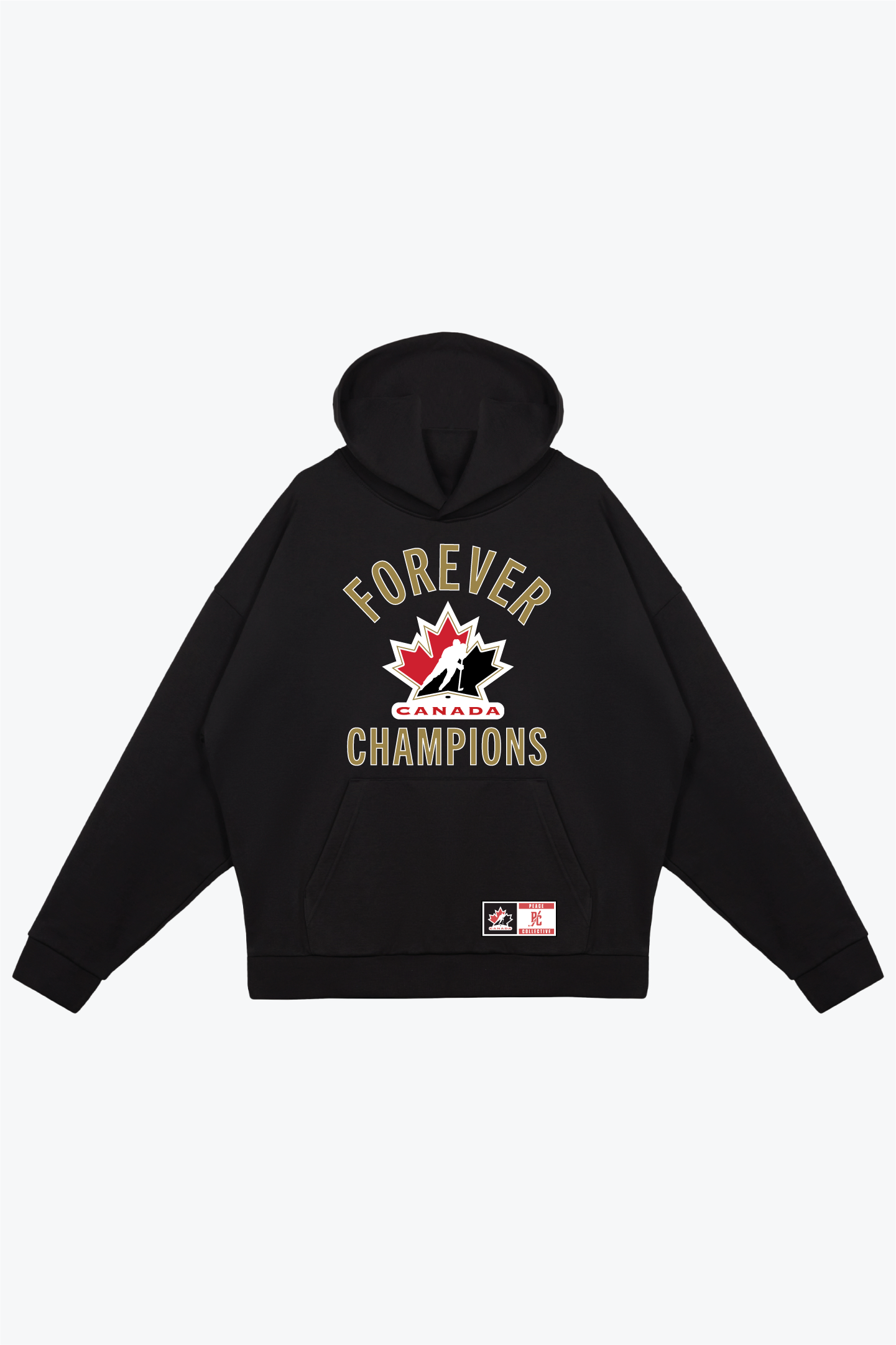 Hockey Canada "Forever Champions" Heavyweight Hoodie - Black