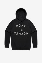 Kapuzenpullover „Home is Canada“ - Schwarz 