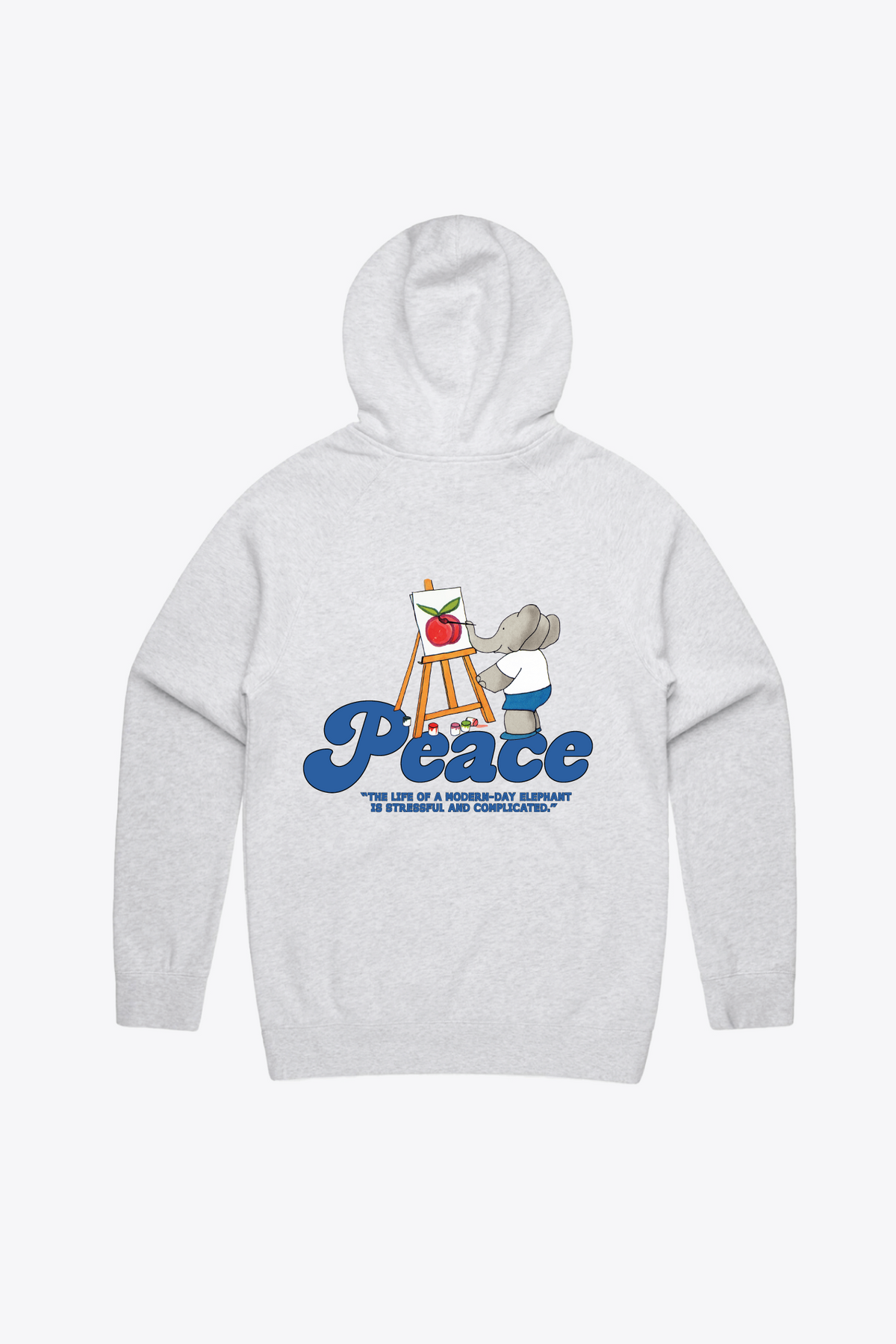 P/C x Babar Hoodie - Aschgrau