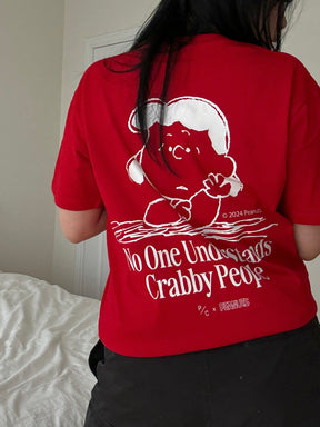 P/C x Peanuts Crabby People T-Shirt - Red