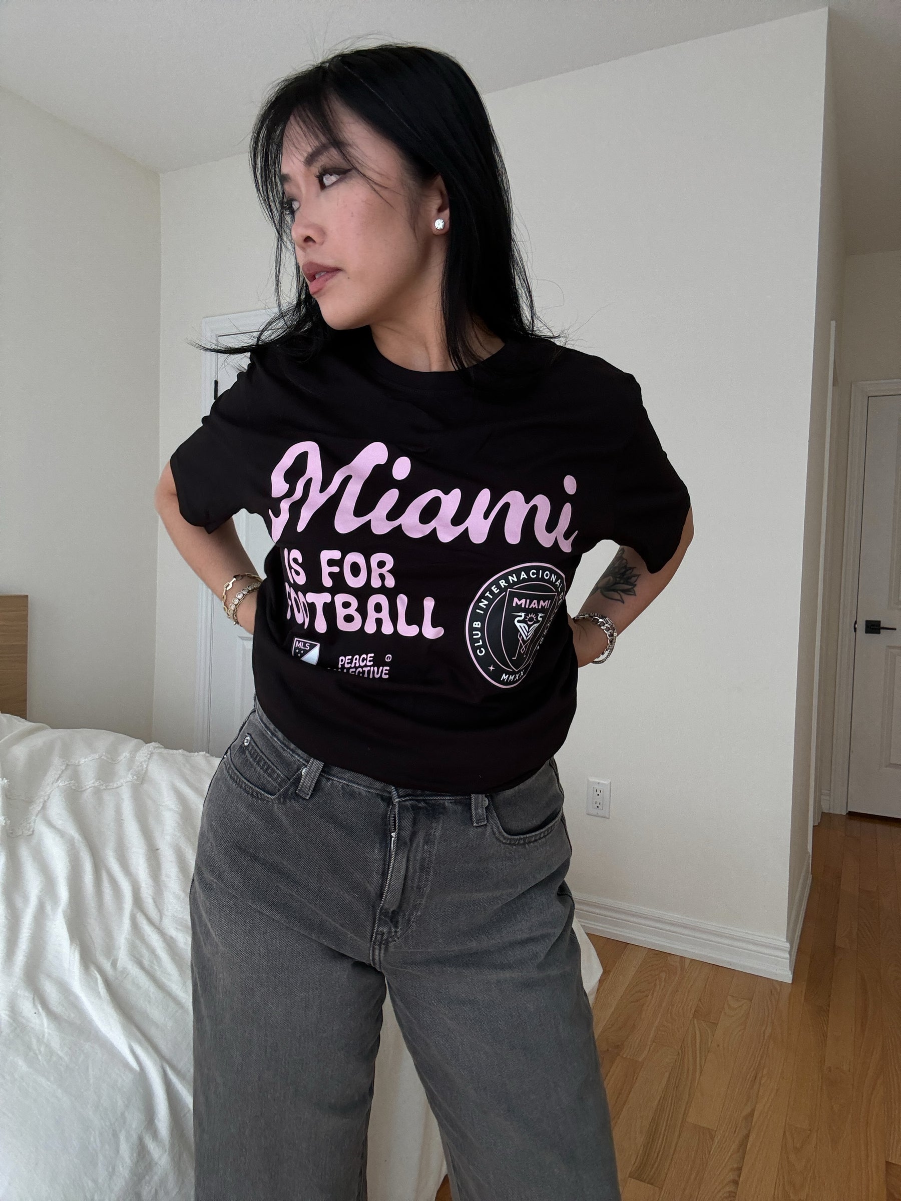 Inter Miami CF Bubble T-Shirt - Black