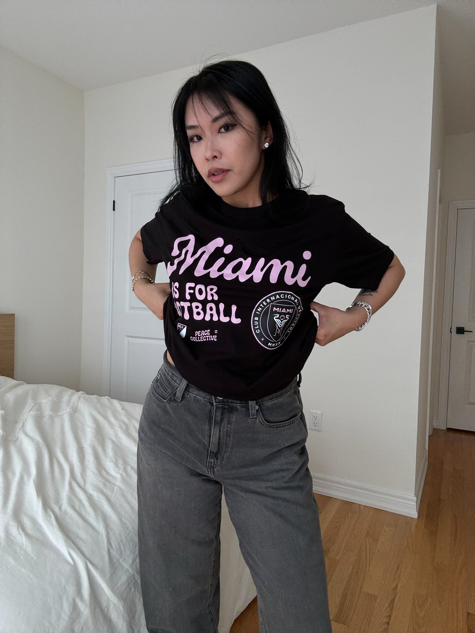 Inter Miami CF Bubble T-Shirt - Black