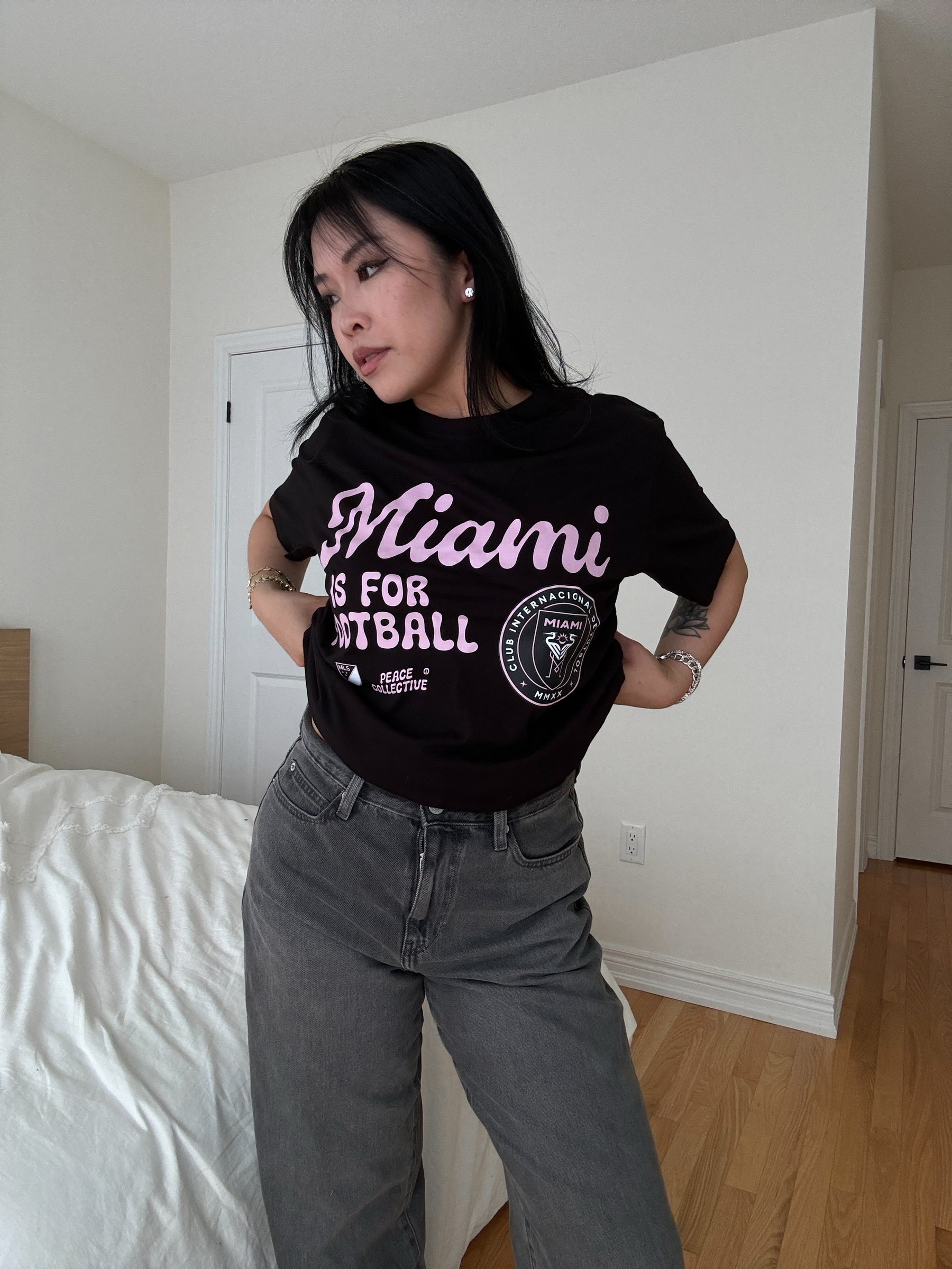 Inter Miami CF Bubble T-Shirt - Black