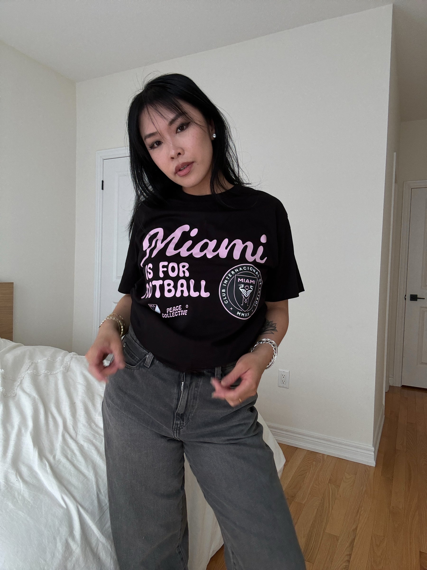 Inter Miami CF Bubble T-Shirt - Black