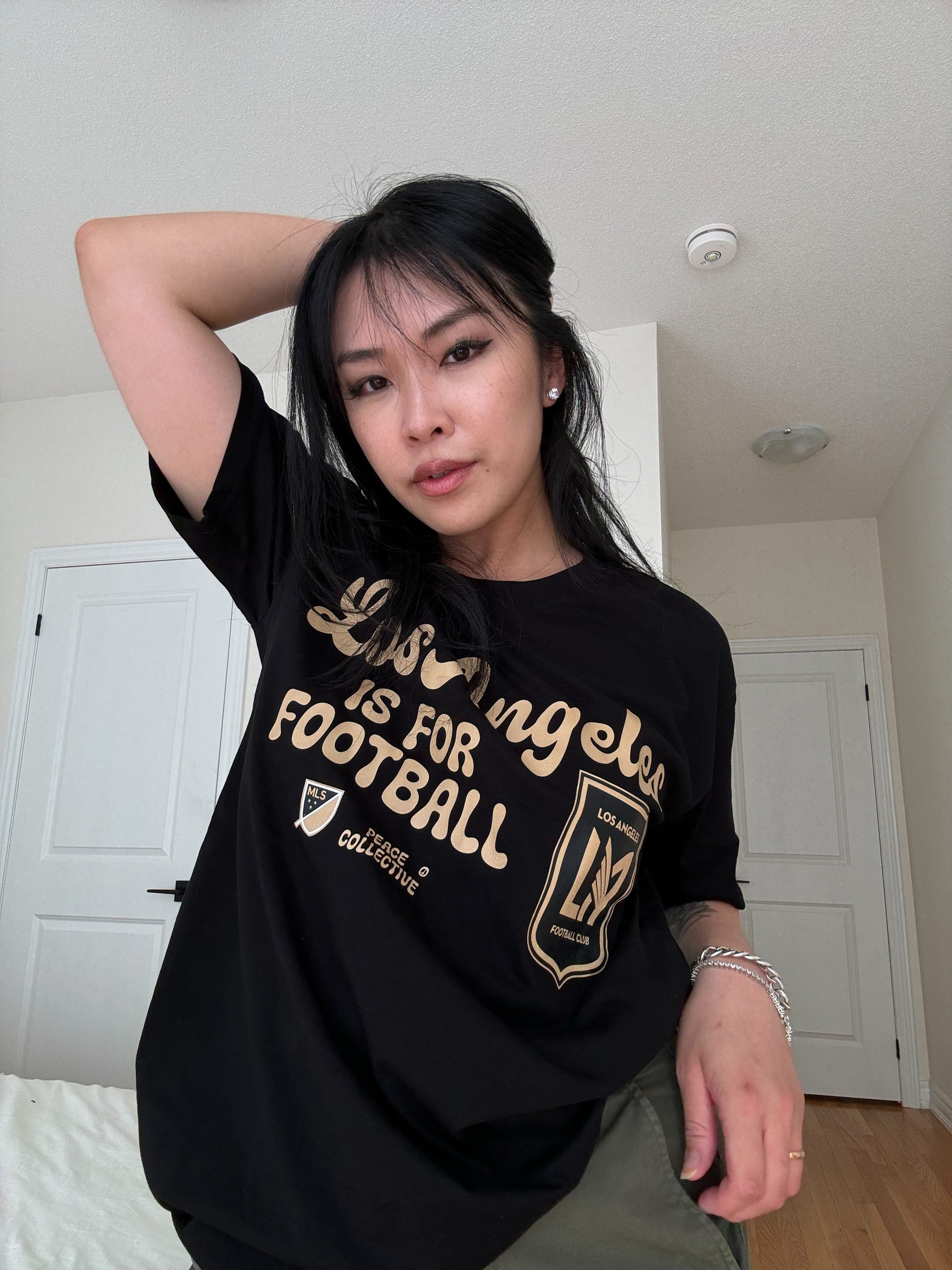 Los Angeles FC Bubble T-Shirt - Black