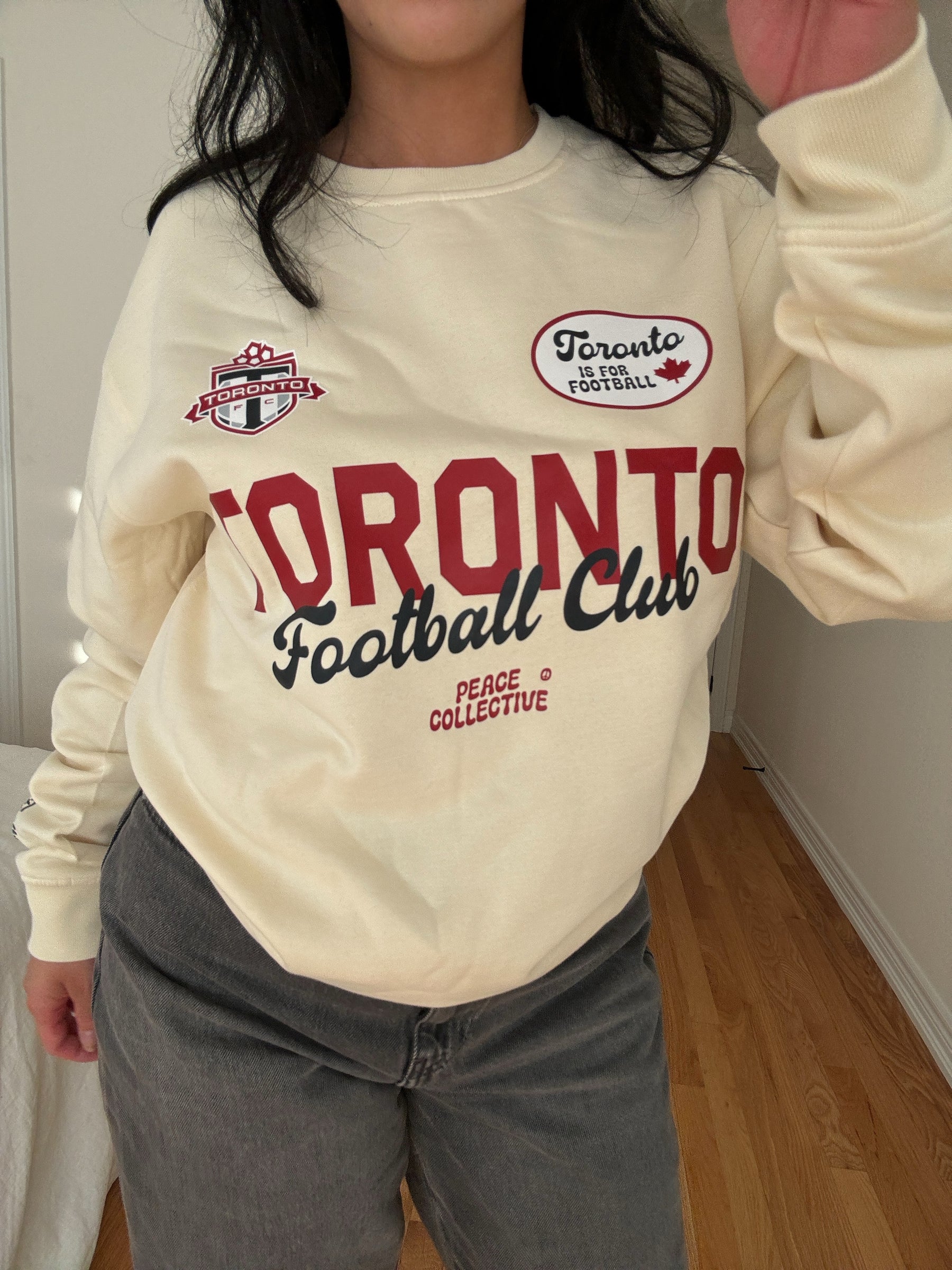 Toronto FC Cheer Crewneck - Ivory