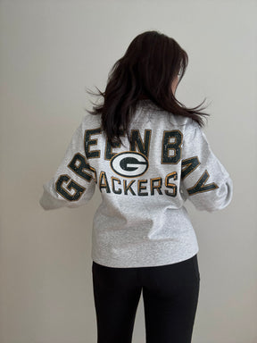 Green Bay Packers Spirit Crewneck - Ash