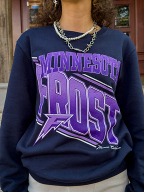 Minnesota Frost Crewneck - Navy