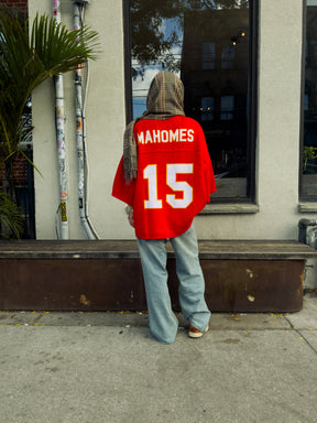 Pull en tricot Patrick Mahomes - Rouge