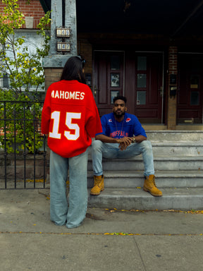 Pull en tricot Patrick Mahomes - Rouge