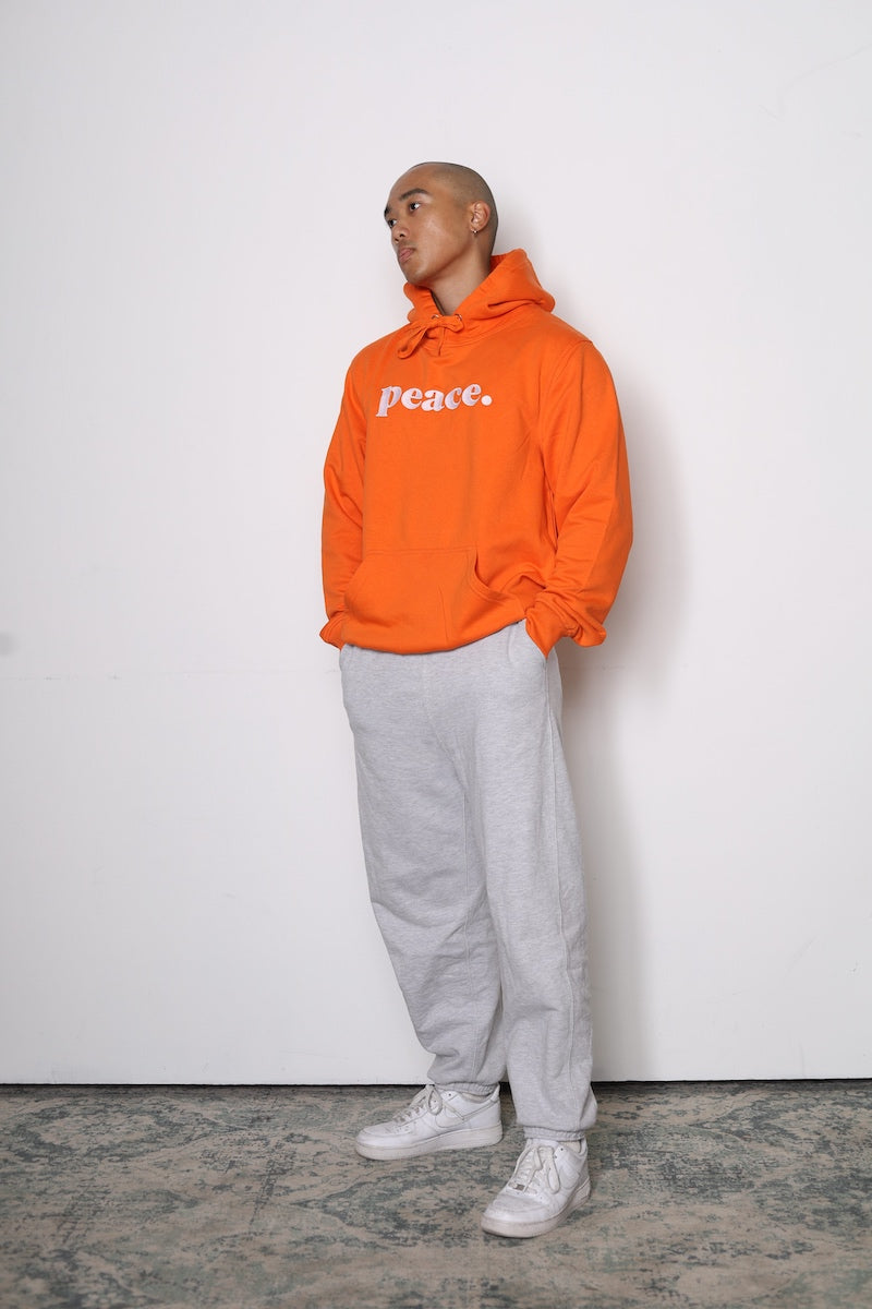 Peace Hoodie - Orange