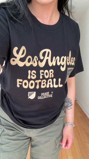 Los Angeles FC Bubble T-Shirt - Black