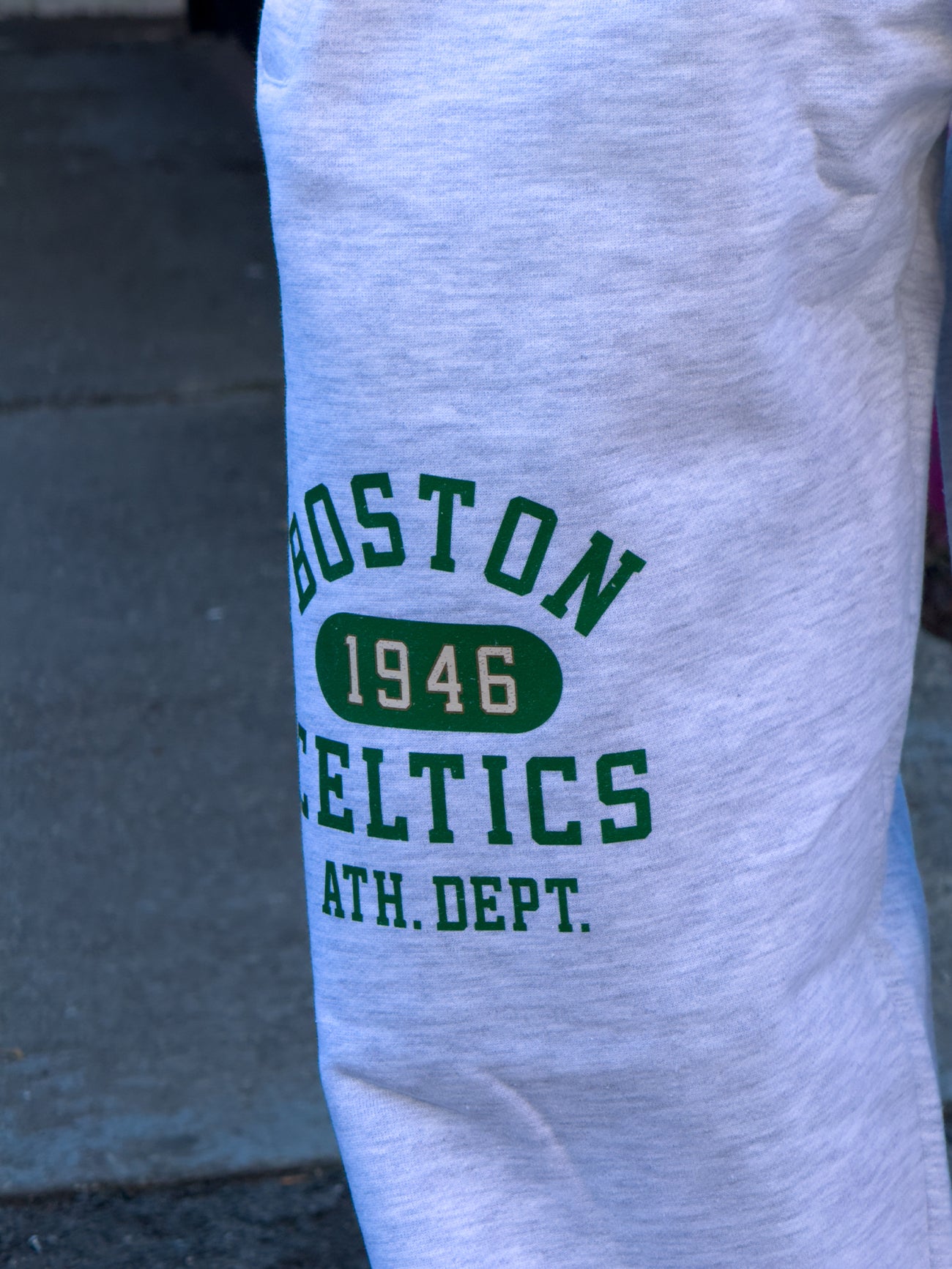 Boston Celtics Athletic Club Heavyweight Jogger - Ash