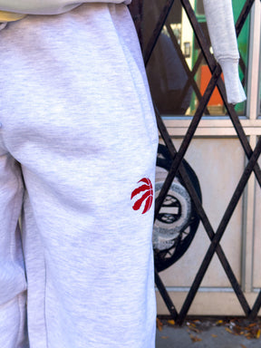 Toronto Raptors Athletic Club Heavyweight Jogger - Ash